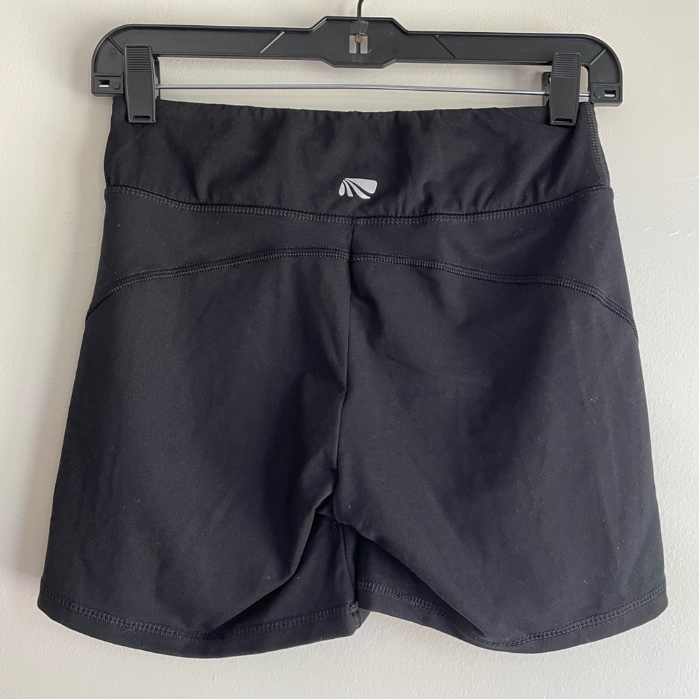 Marika Black Women's Yoga Bike Shorts Size M - Picture 3 of 4